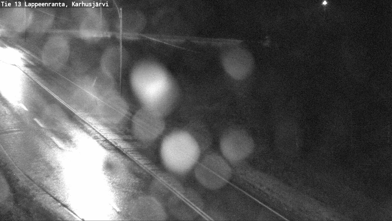 Weather Camera Image Road 13 Karhusjärvi, Lappeenranta, Etelä-Karjala