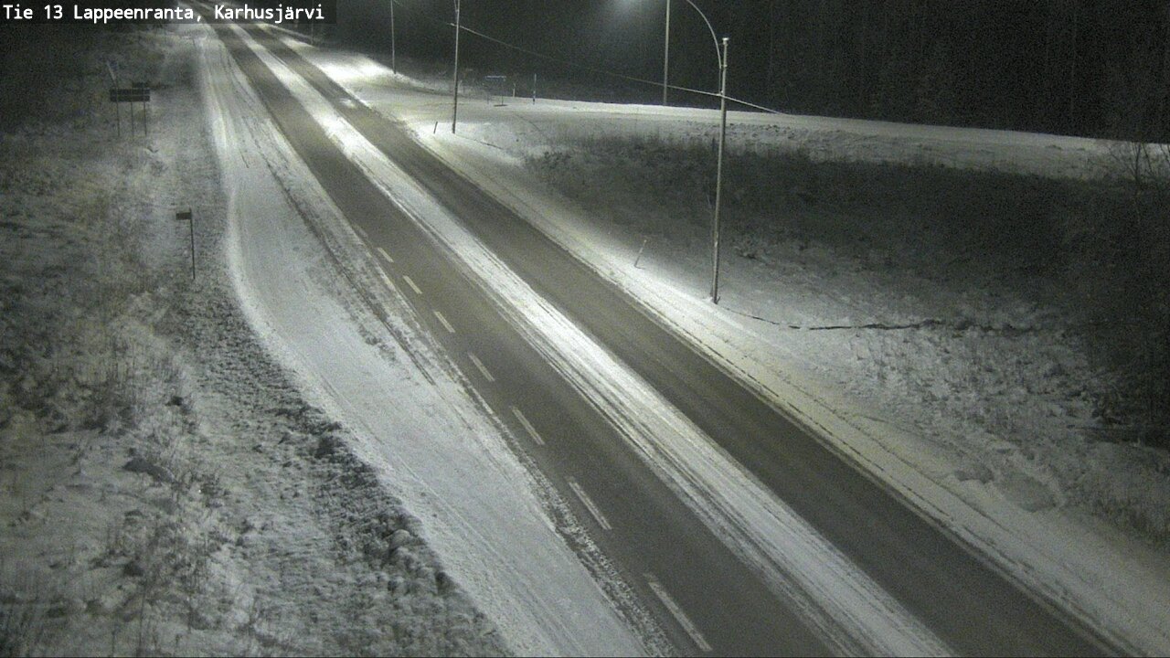 Kelikamerat Kuva Tie 13 Karhusjärvi, Lappeenranta, Etelä-Karjala