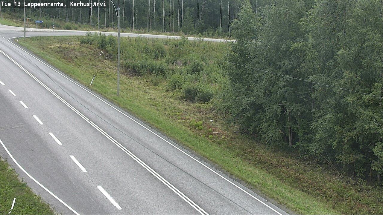 Kelikamerat Kuva Tie 13 Karhusjärvi, Lappeenranta, Etelä-Karjala
