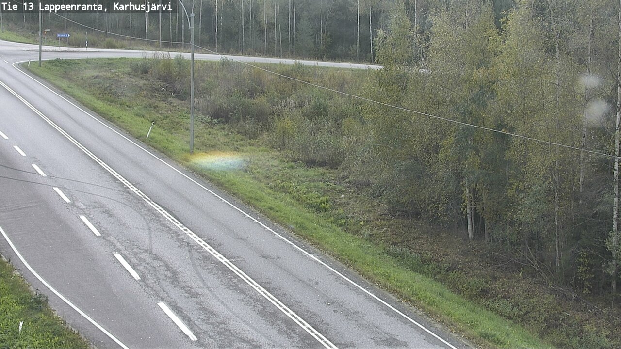 Kelikamerat Kuva Tie 13 Karhusjärvi, Lappeenranta, Etelä-Karjala
