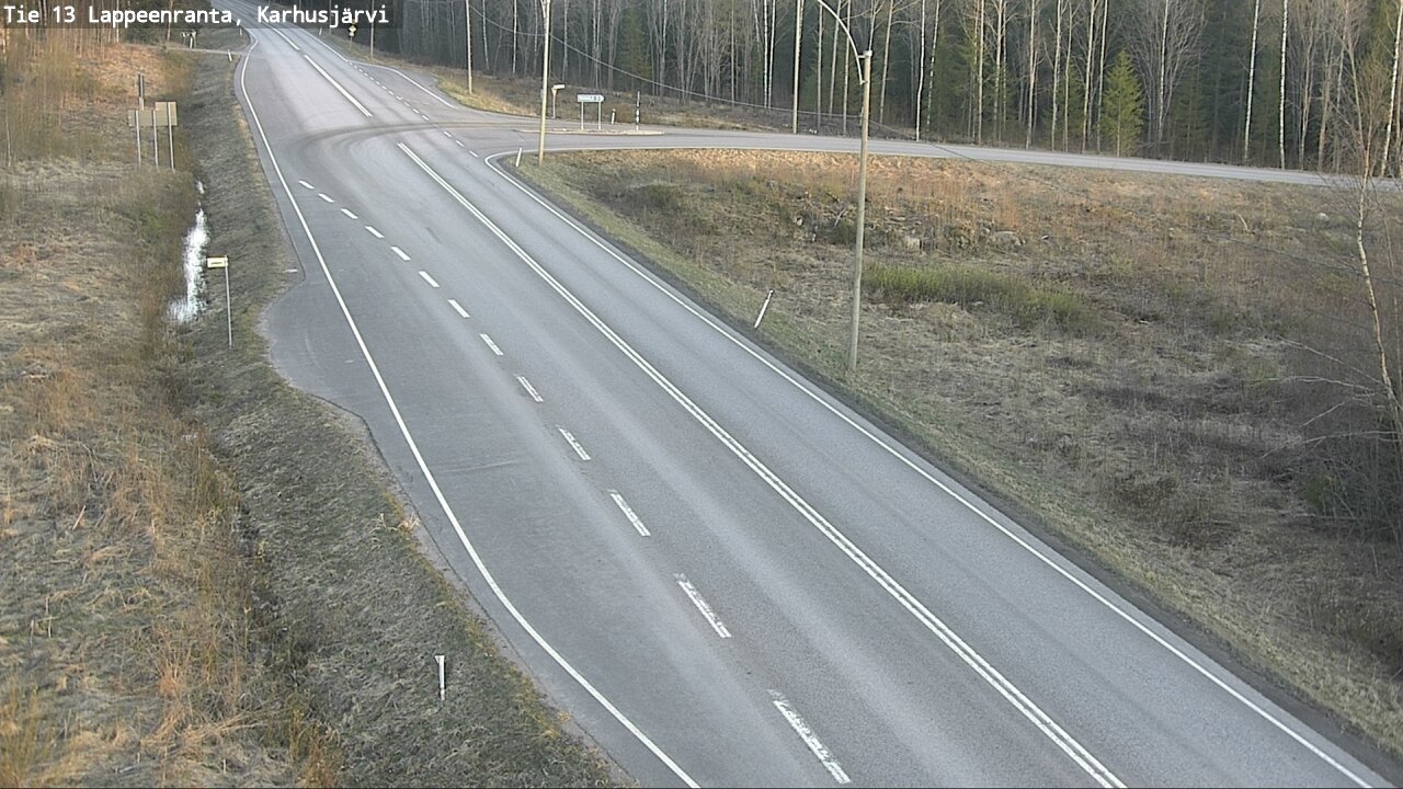Kelikamerat Kuva Tie 13 Karhusjärvi, Lappeenranta, Etelä-Karjala