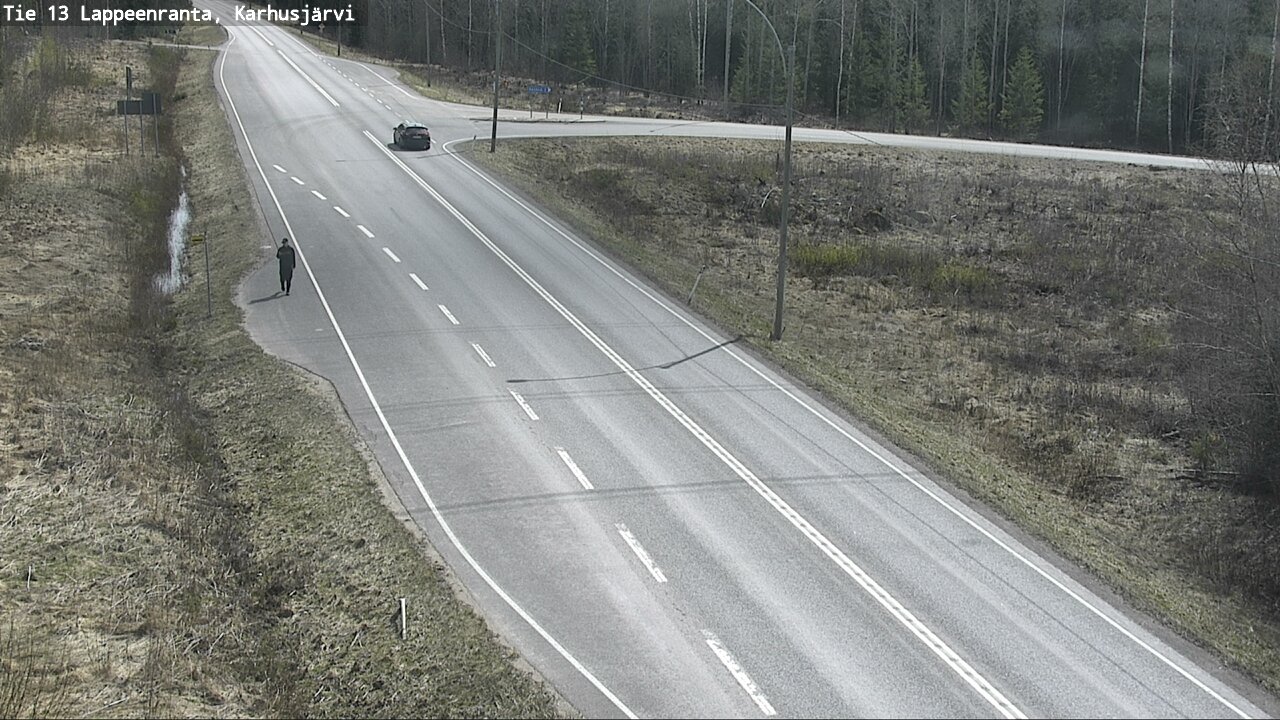 Kelikamerat Kuva Tie 13 Karhusjärvi, Lappeenranta, Etelä-Karjala