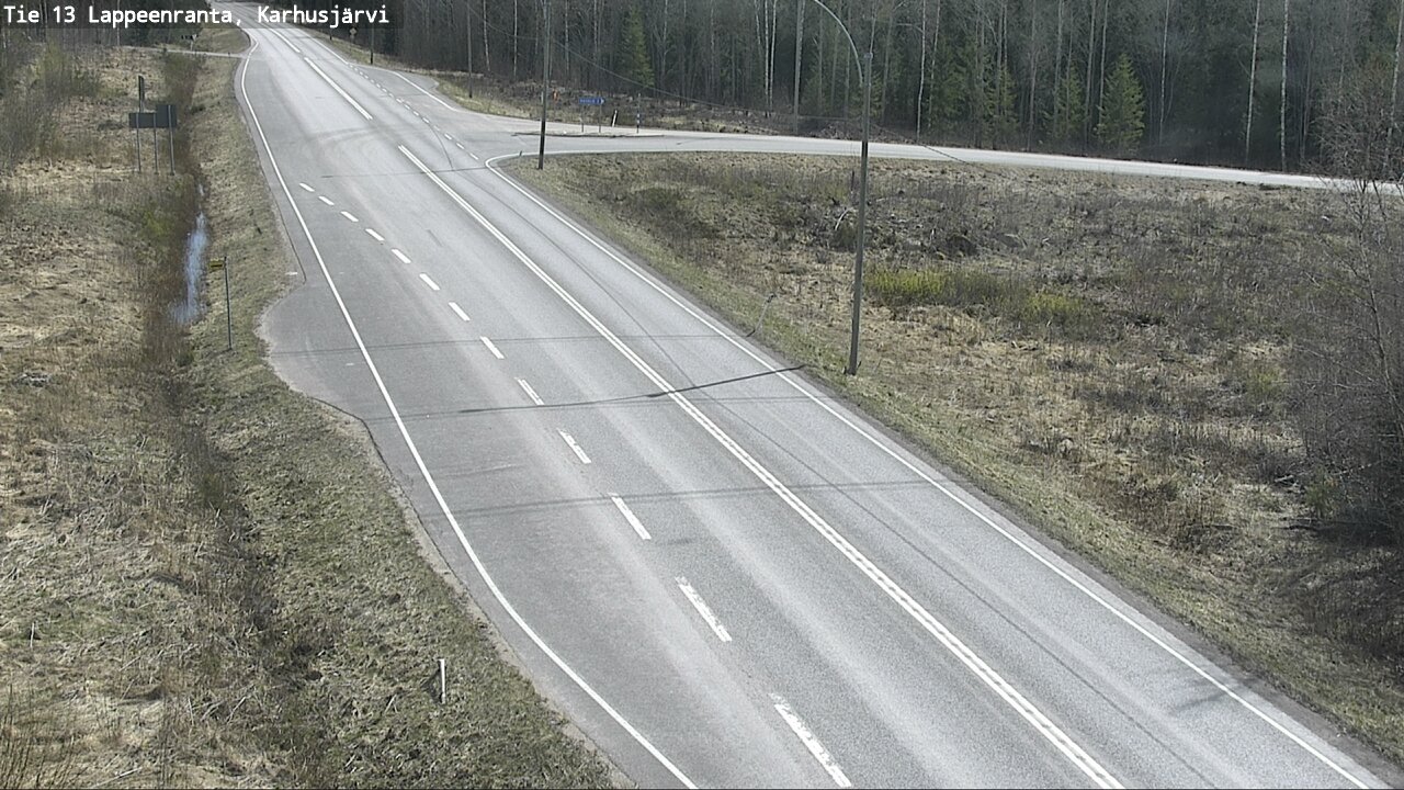 Kelikamerat Kuva Tie 13 Karhusjärvi, Lappeenranta, Etelä-Karjala