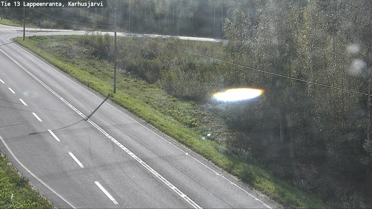Kelikamerat Kuva Tie 13 Karhusjärvi, Lappeenranta, Etelä-Karjala