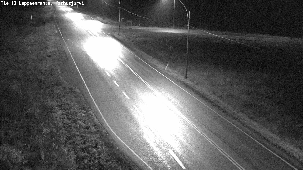 Weather Camera Image Road 13 Karhusjärvi, Lappeenranta, Etelä-Karjala