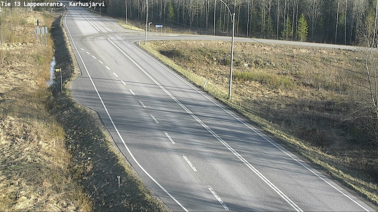 Kelikamerat Kuva Tie 13 Karhusjärvi, Lappeenranta, Etelä-Karjala