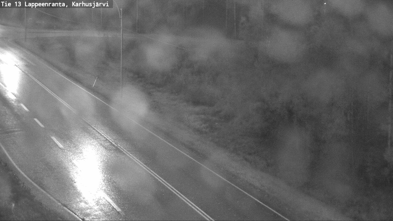 Weather Camera Image Road 13 Karhusjärvi, Lappeenranta, Etelä-Karjala