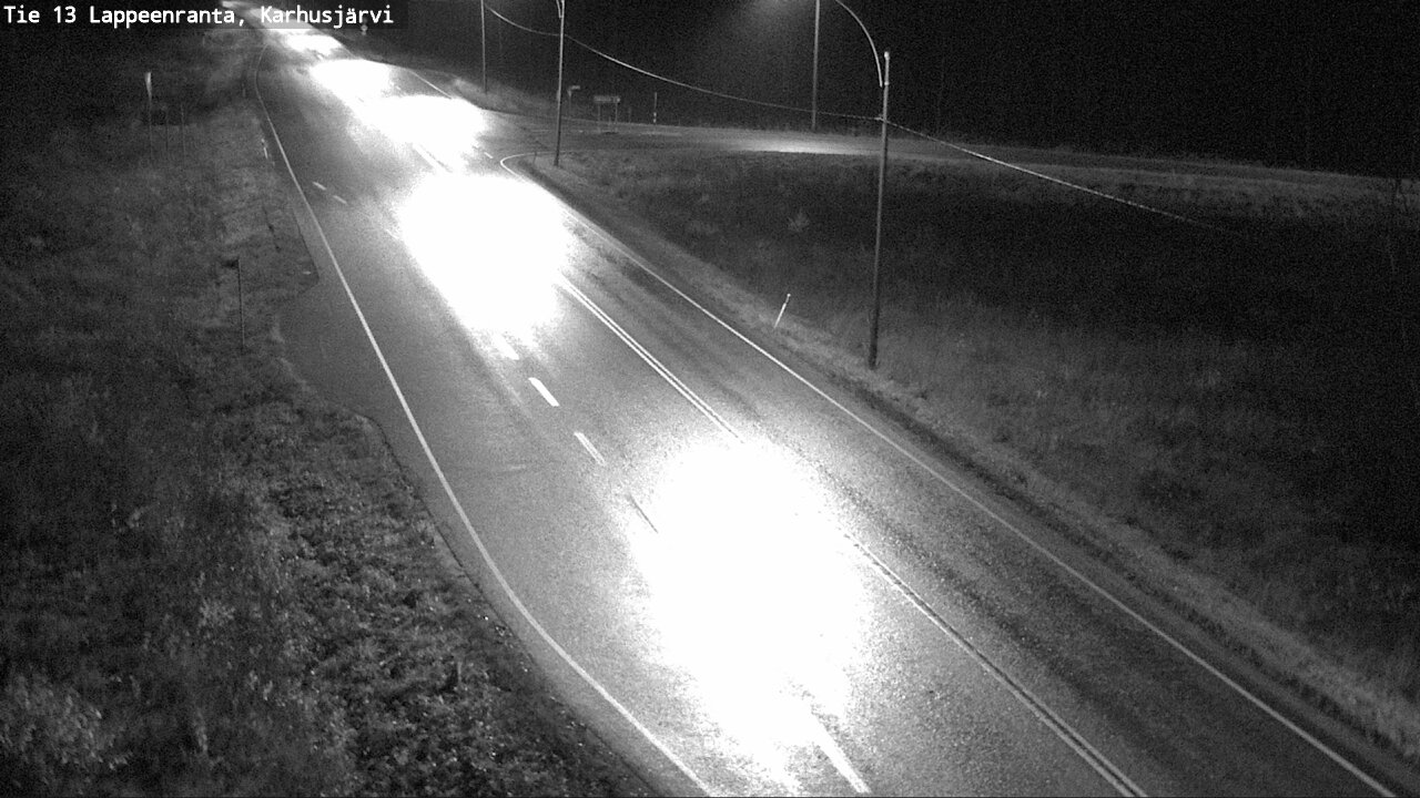 Weather Camera Image Road 13 Karhusjärvi, Lappeenranta, Etelä-Karjala