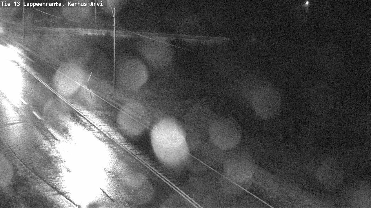 Weather Camera Image Road 13 Karhusjärvi, Lappeenranta, Etelä-Karjala