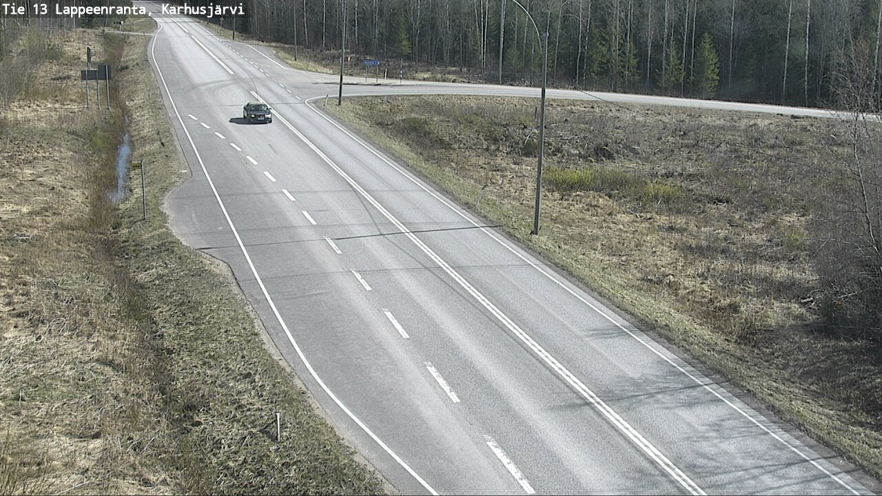 Kelikamerat Kuva Tie 13 Karhusjärvi, Lappeenranta, Etelä-Karjala