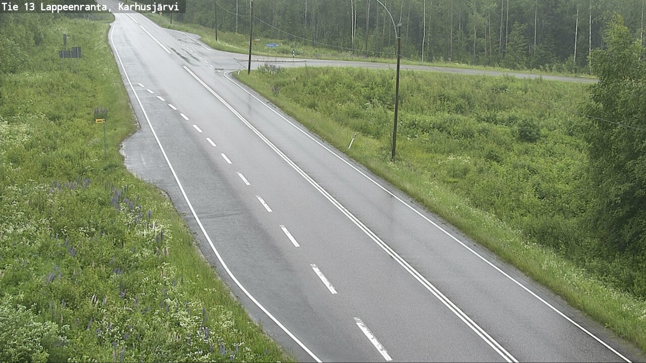 Kelikamerat Kuva Tie 13 Karhusjärvi, Lappeenranta, Etelä-Karjala