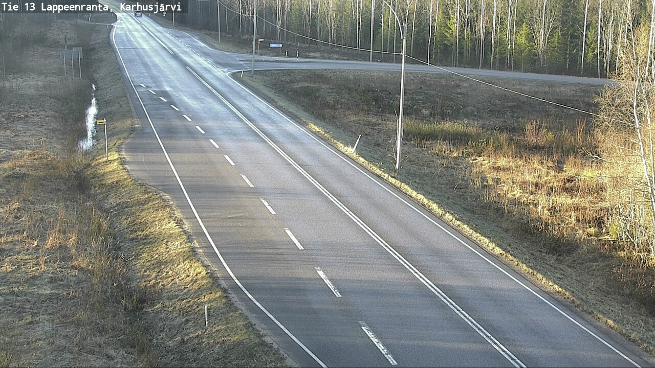Kelikamerat Kuva Tie 13 Karhusjärvi, Lappeenranta, Etelä-Karjala
