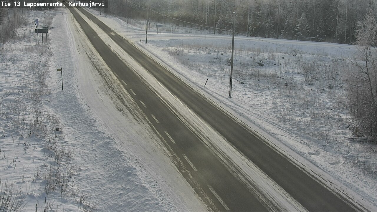 Kelikamerat Kuva Tie 13 Karhusjärvi, Lappeenranta, Etelä-Karjala
