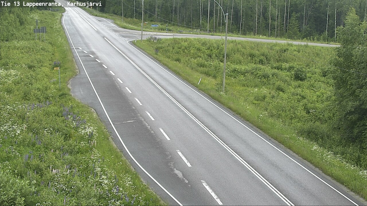 Kelikamerat Kuva Tie 13 Karhusjärvi, Lappeenranta, Etelä-Karjala