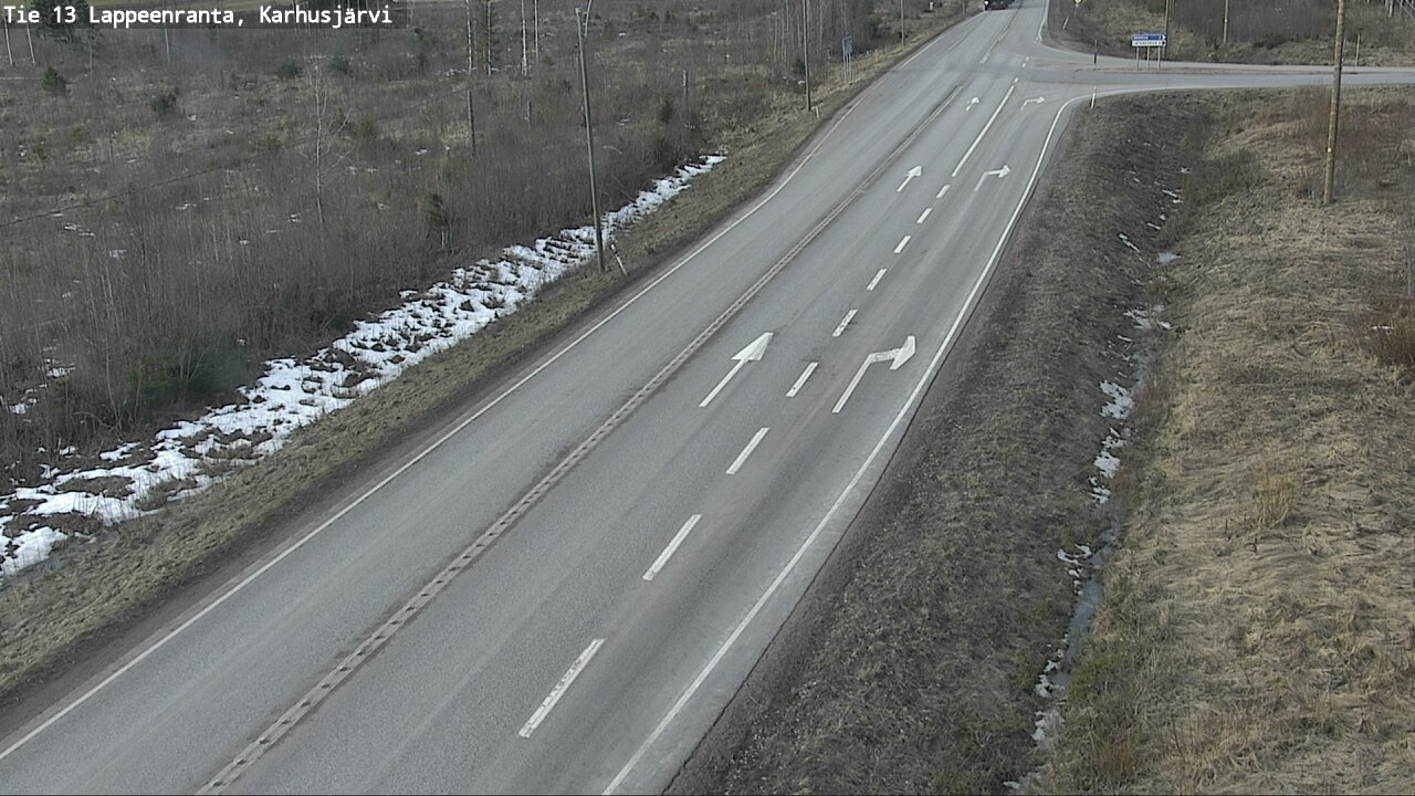 Kelikamerat Kuva Tie 13 Karhusjärvi, Lappeenranta, Etelä-Karjala