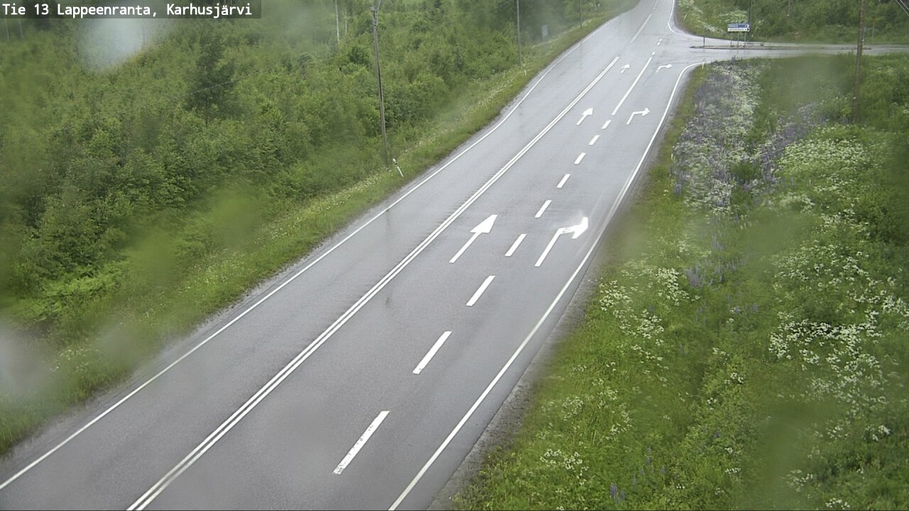 Kelikamerat Kuva Tie 13 Karhusjärvi, Lappeenranta, Etelä-Karjala