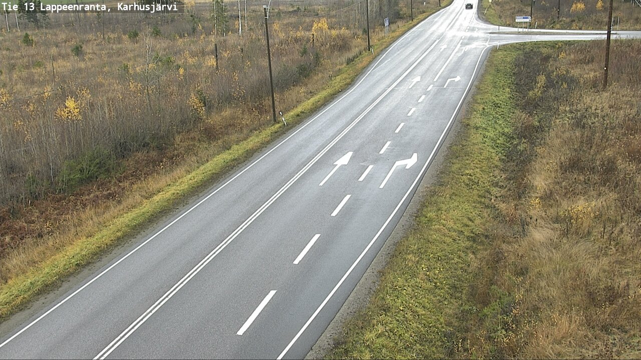 Kelikamerat Kuva Tie 13 Karhusjärvi, Lappeenranta, Etelä-Karjala