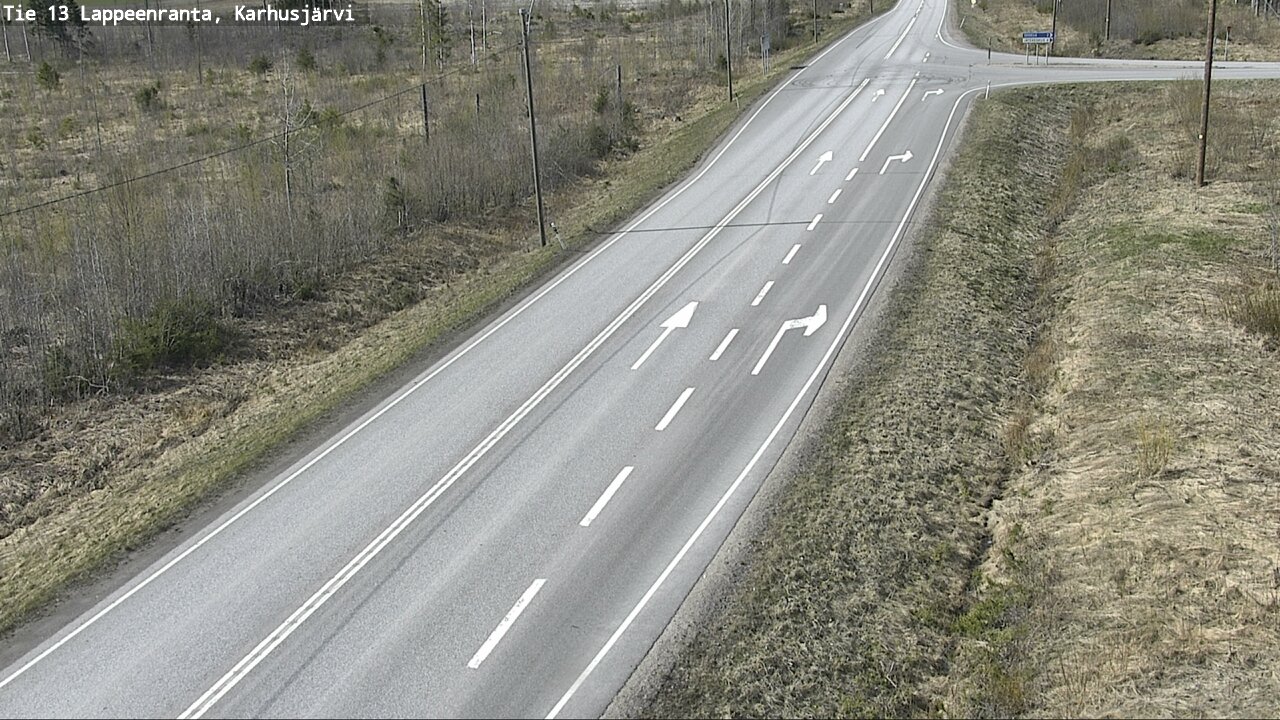 Kelikamerat Kuva Tie 13 Karhusjärvi, Lappeenranta, Etelä-Karjala