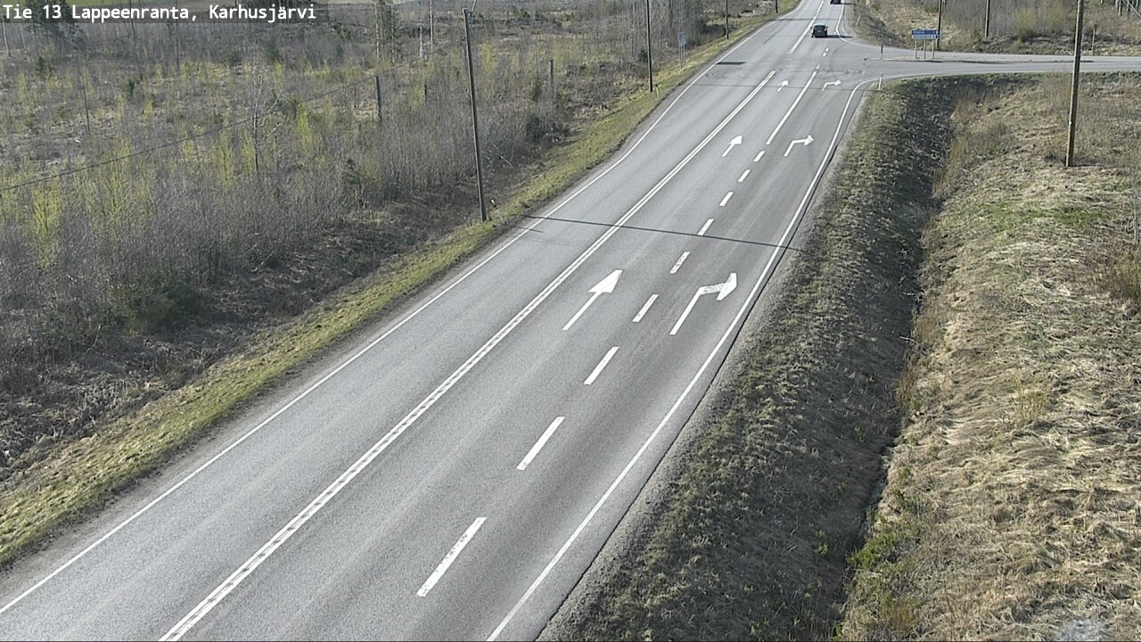 Kelikamerat Kuva Tie 13 Karhusjärvi, Lappeenranta, Etelä-Karjala