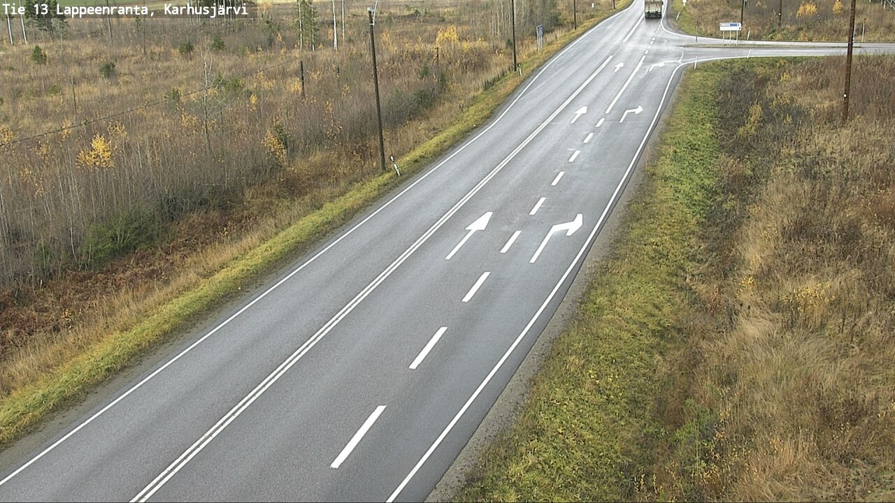 Kelikamerat Kuva Tie 13 Karhusjärvi, Lappeenranta, Etelä-Karjala