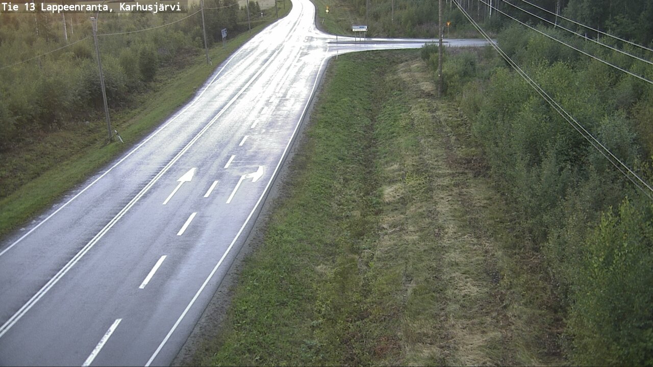 Kelikamerat Kuva Tie 13 Karhusjärvi, Lappeenranta, Etelä-Karjala