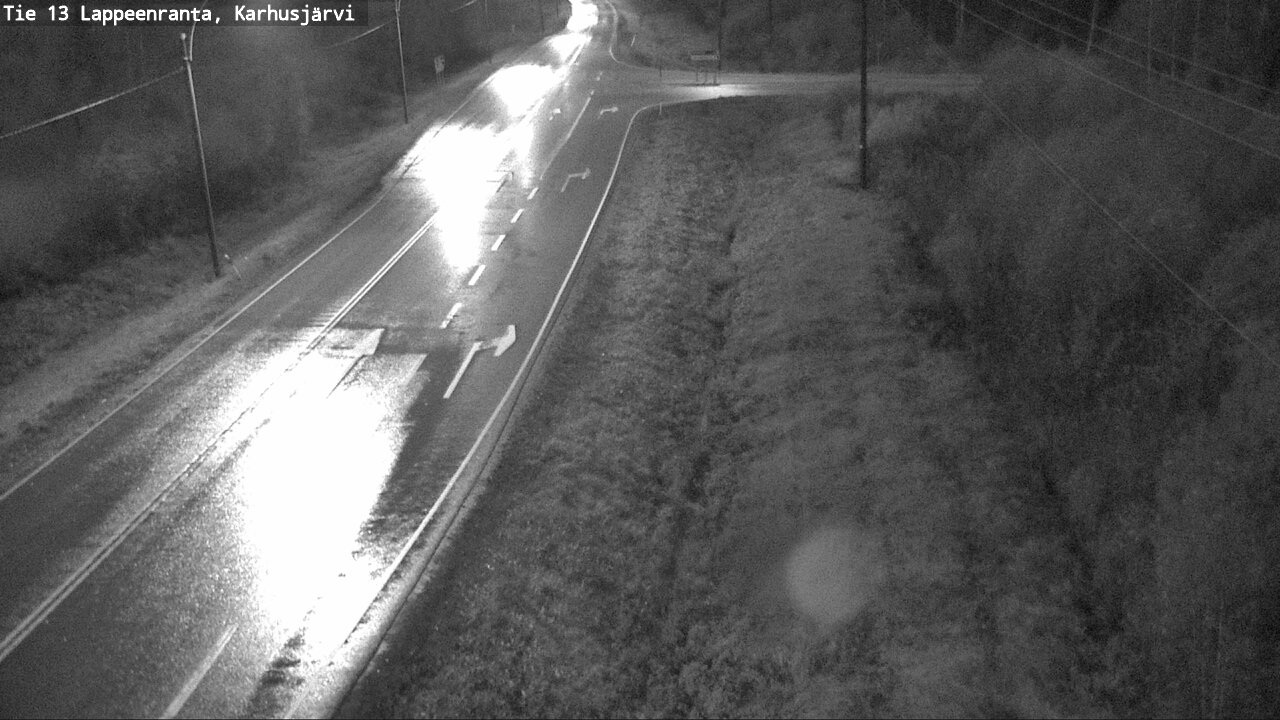 Weather Camera Image Road 13 Karhusjärvi, Lappeenranta, Etelä-Karjala