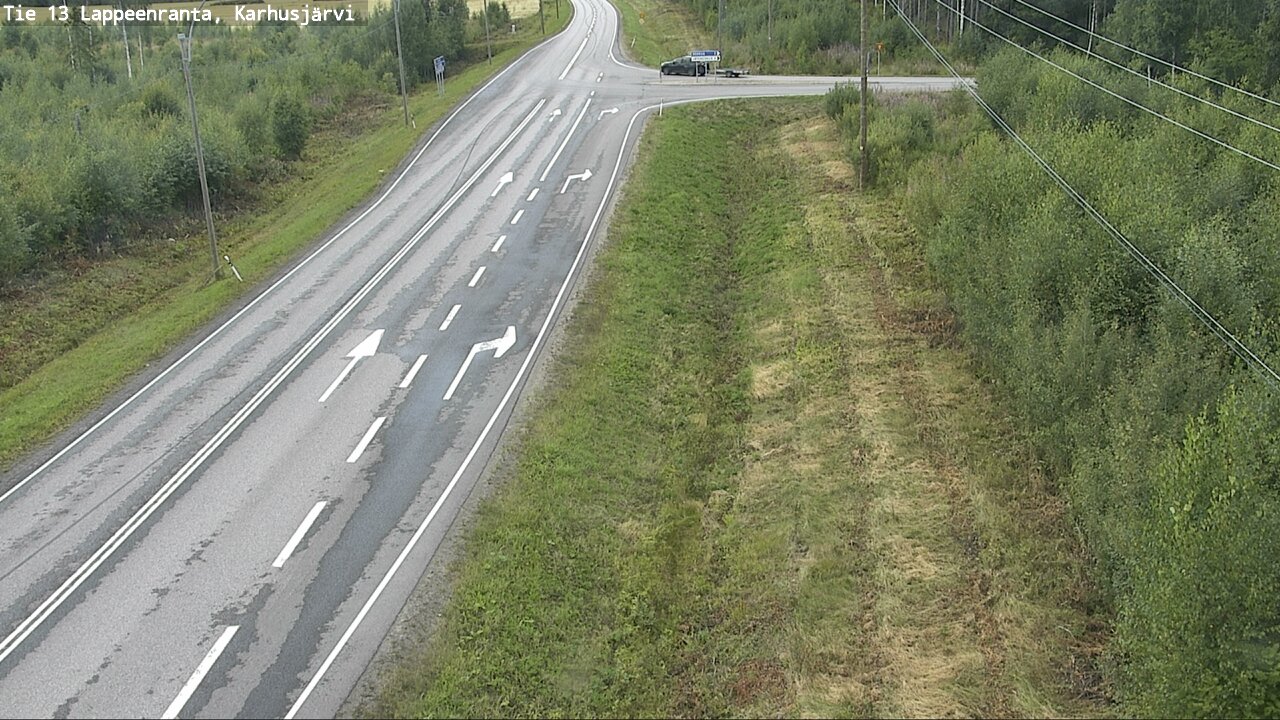 Kelikamerat Kuva Tie 13 Karhusjärvi, Lappeenranta, Etelä-Karjala