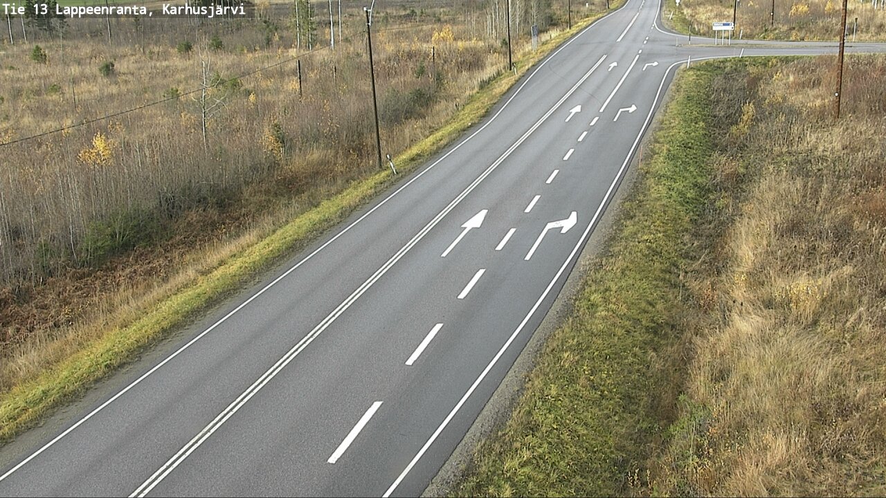 Kelikamerat Kuva Tie 13 Karhusjärvi, Lappeenranta, Etelä-Karjala
