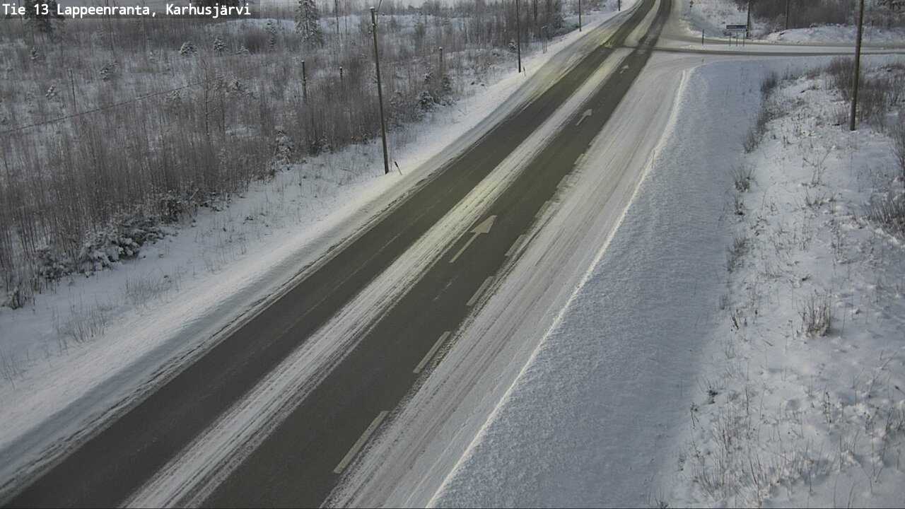 Kelikamerat Kuva Tie 13 Karhusjärvi, Lappeenranta, Etelä-Karjala