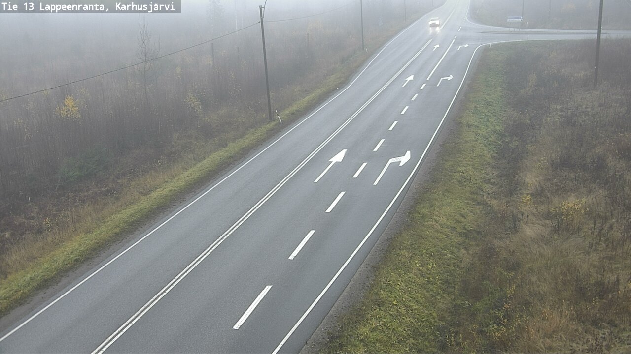 Kelikamerat Kuva Tie 13 Karhusjärvi, Lappeenranta, Etelä-Karjala