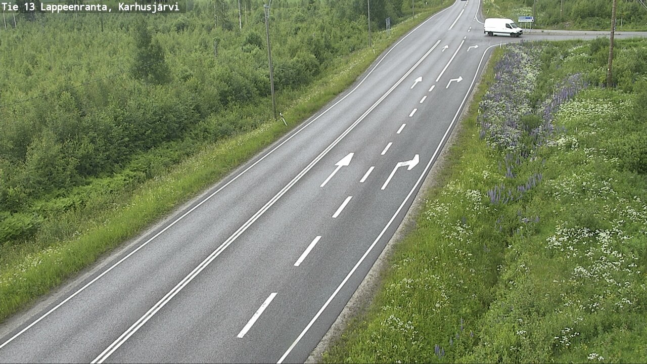 Kelikamerat Kuva Tie 13 Karhusjärvi, Lappeenranta, Etelä-Karjala