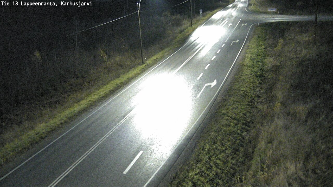 Kelikamerat Kuva Tie 13 Karhusjärvi, Lappeenranta, Etelä-Karjala