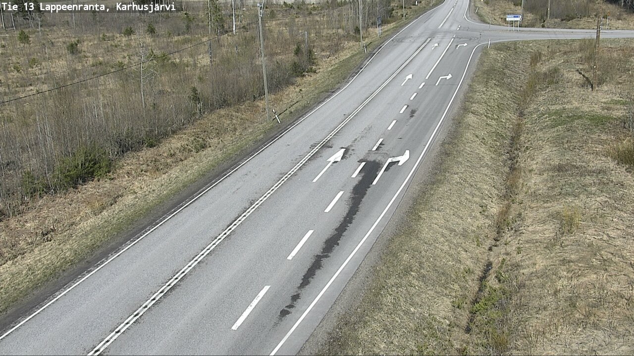 Kelikamerat Kuva Tie 13 Karhusjärvi, Lappeenranta, Etelä-Karjala