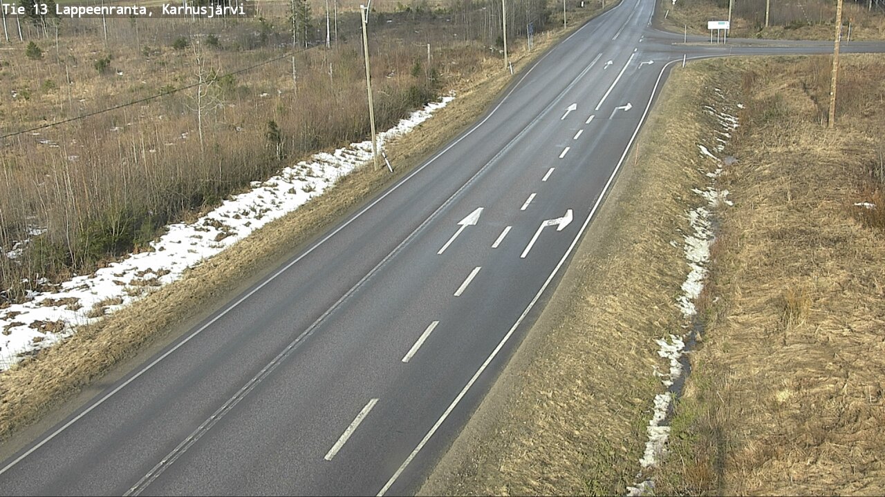 Kelikamerat Kuva Tie 13 Karhusjärvi, Lappeenranta, Etelä-Karjala