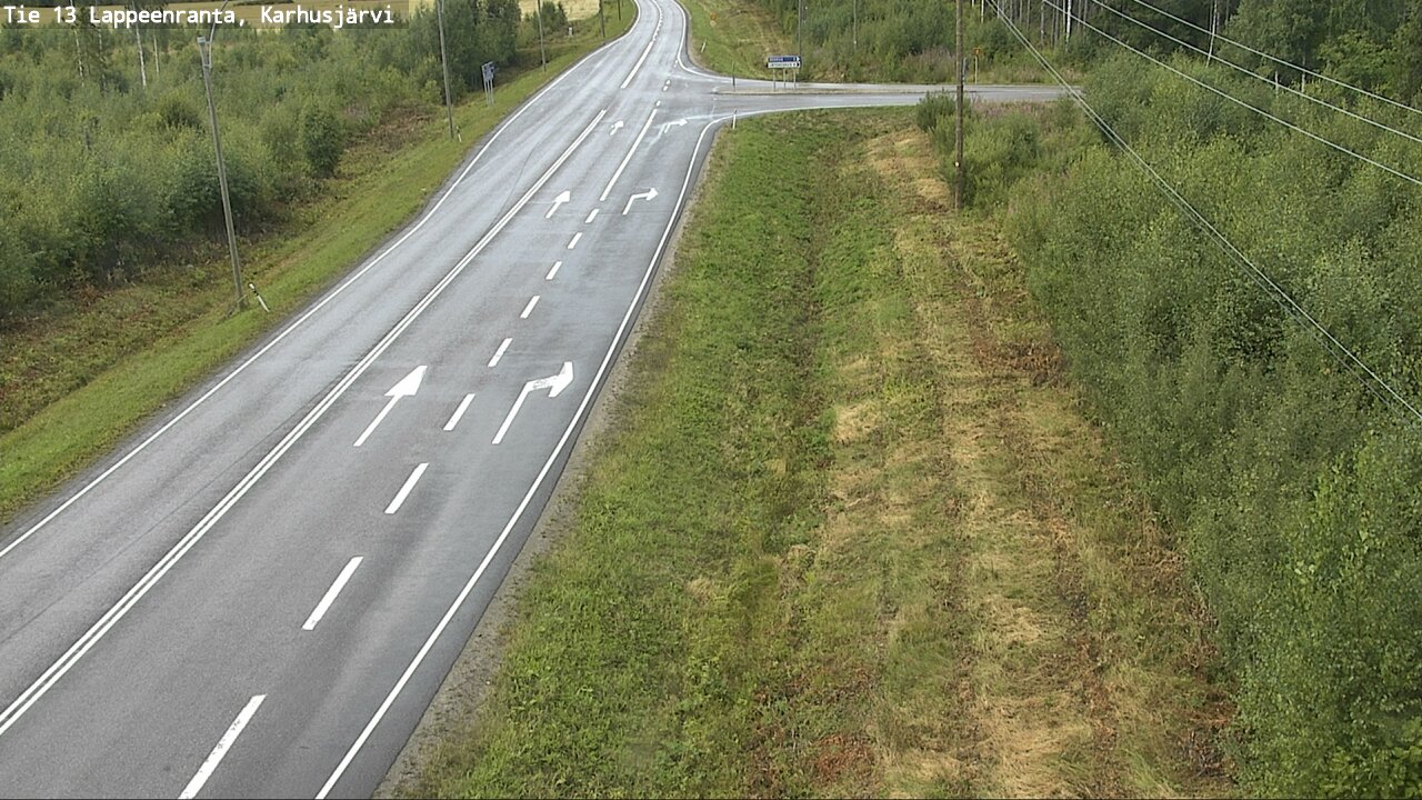 Kelikamerat Kuva Tie 13 Karhusjärvi, Lappeenranta, Etelä-Karjala