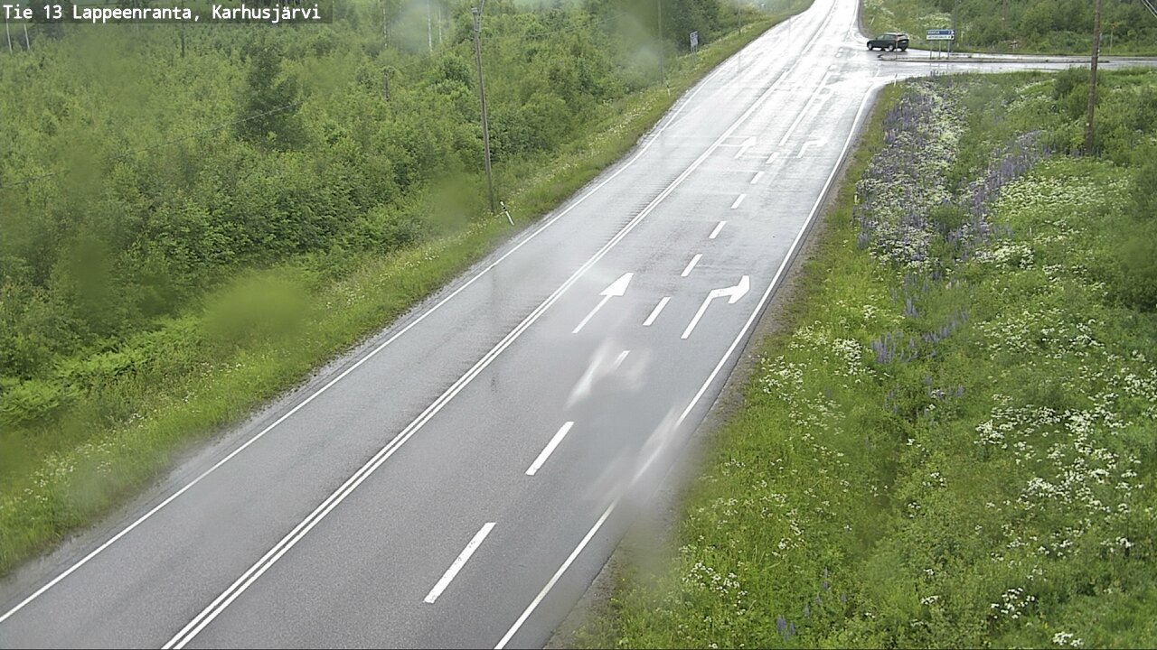 Kelikamerat Kuva Tie 13 Karhusjärvi, Lappeenranta, Etelä-Karjala