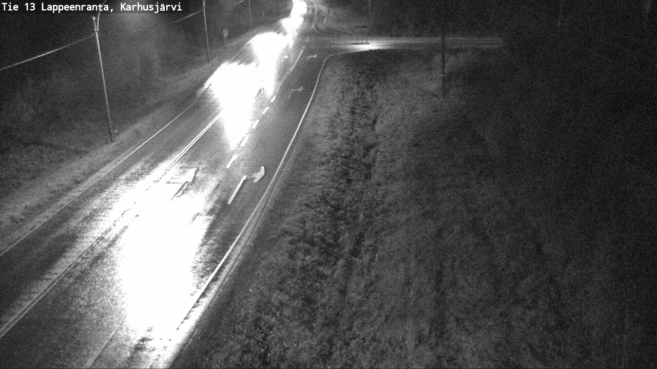Weather Camera Image Road 13 Karhusjärvi, Lappeenranta, Etelä-Karjala