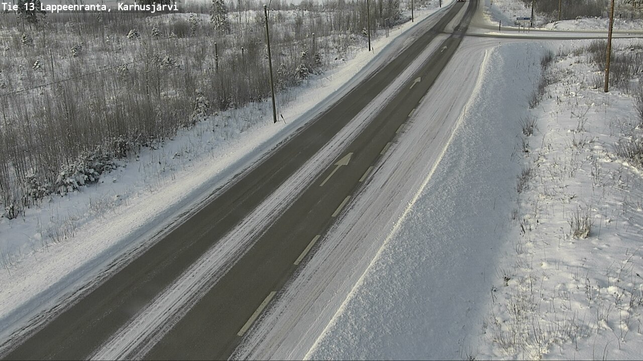 Kelikamerat Kuva Tie 13 Karhusjärvi, Lappeenranta, Etelä-Karjala