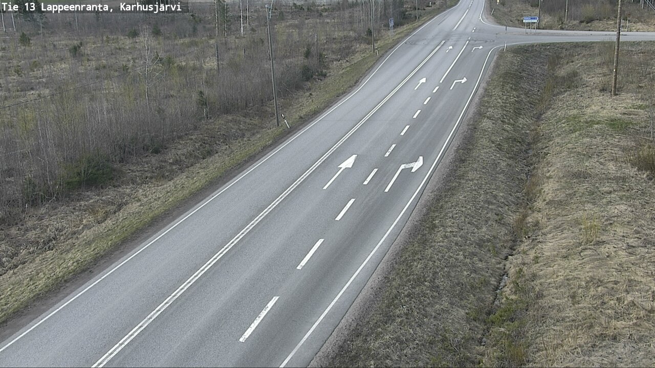 Kelikamerat Kuva Tie 13 Karhusjärvi, Lappeenranta, Etelä-Karjala