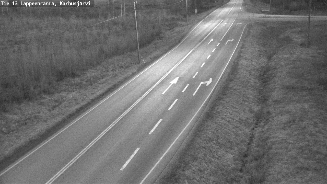 Weather Camera Image Road 13 Karhusjärvi, Lappeenranta, Etelä-Karjala