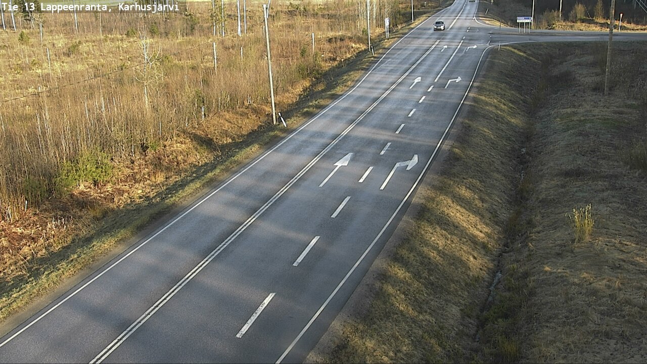 Kelikamerat Kuva Tie 13 Karhusjärvi, Lappeenranta, Etelä-Karjala