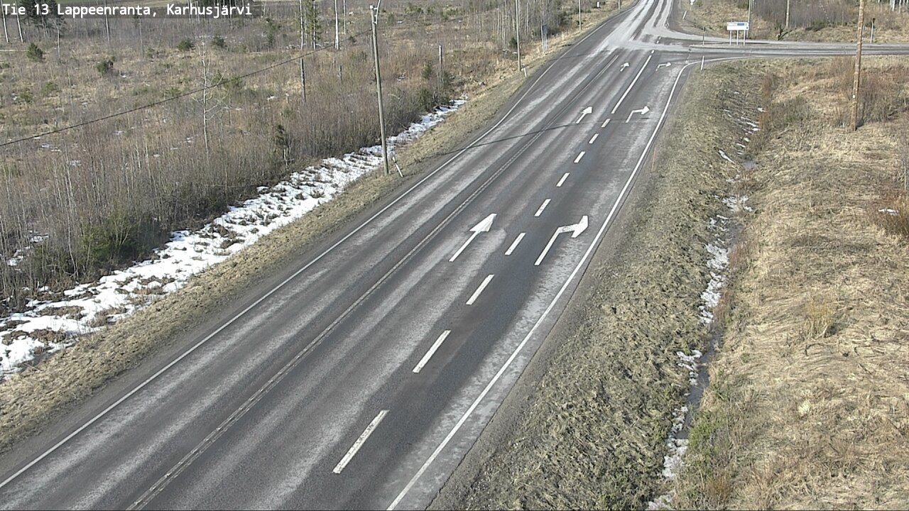 Kelikamerat Kuva Tie 13 Karhusjärvi, Lappeenranta, Etelä-Karjala