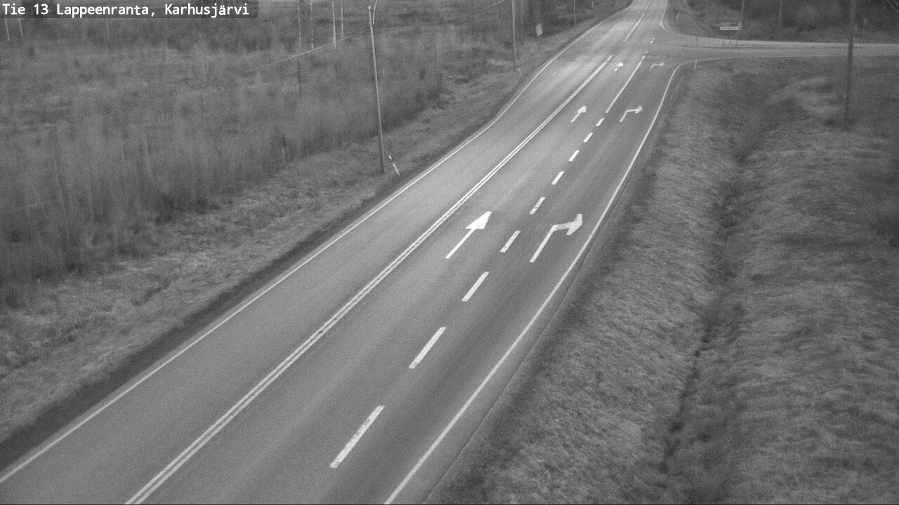 Weather Camera Image Road 13 Karhusjärvi, Lappeenranta, Etelä-Karjala