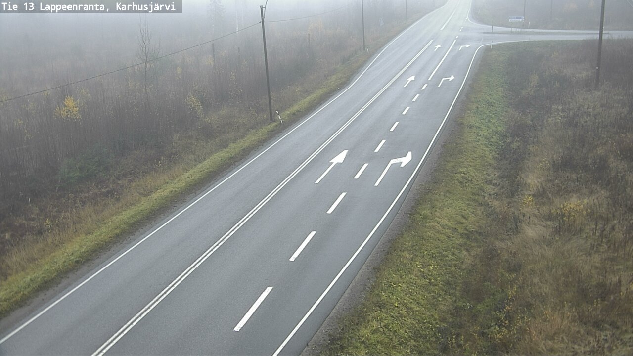 Kelikamerat Kuva Tie 13 Karhusjärvi, Lappeenranta, Etelä-Karjala