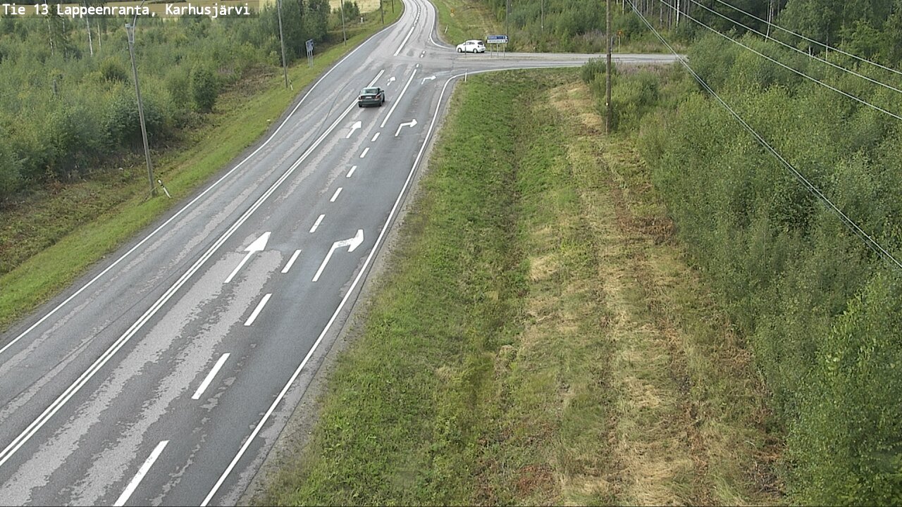 Kelikamerat Kuva Tie 13 Karhusjärvi, Lappeenranta, Etelä-Karjala