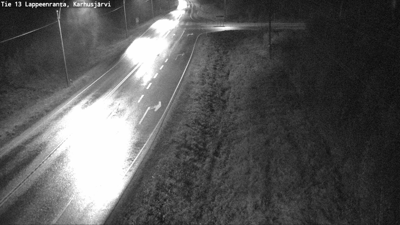 Weather Camera Image Road 13 Karhusjärvi, Lappeenranta, Etelä-Karjala