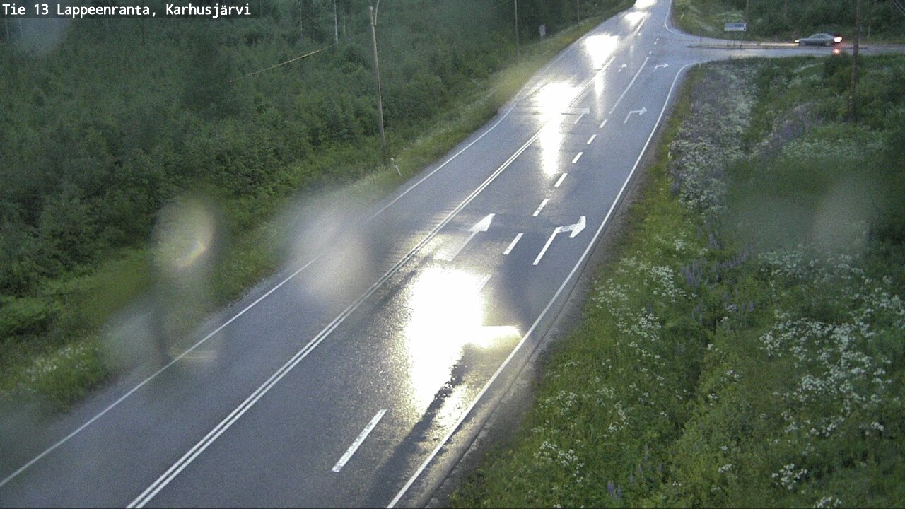 Kelikamerat Kuva Tie 13 Karhusjärvi, Lappeenranta, Etelä-Karjala