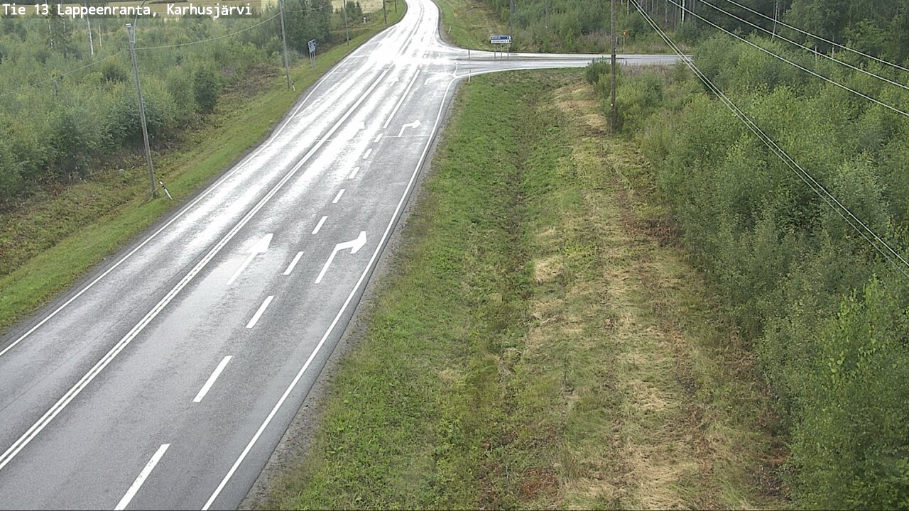 Kelikamerat Kuva Tie 13 Karhusjärvi, Lappeenranta, Etelä-Karjala