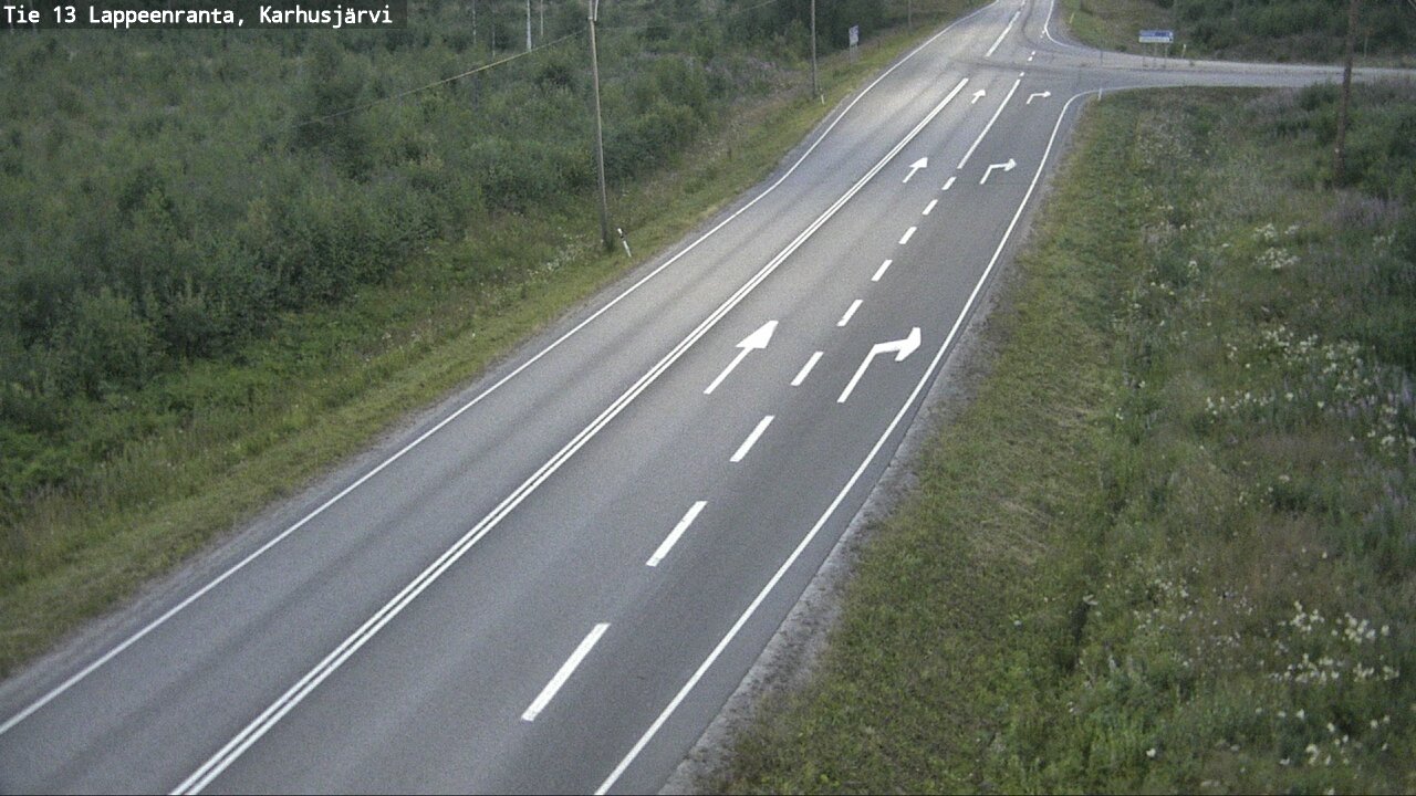 Kelikamerat Kuva Tie 13 Karhusjärvi, Lappeenranta, Etelä-Karjala