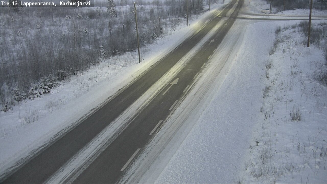Kelikamerat Kuva Tie 13 Karhusjärvi, Lappeenranta, Etelä-Karjala